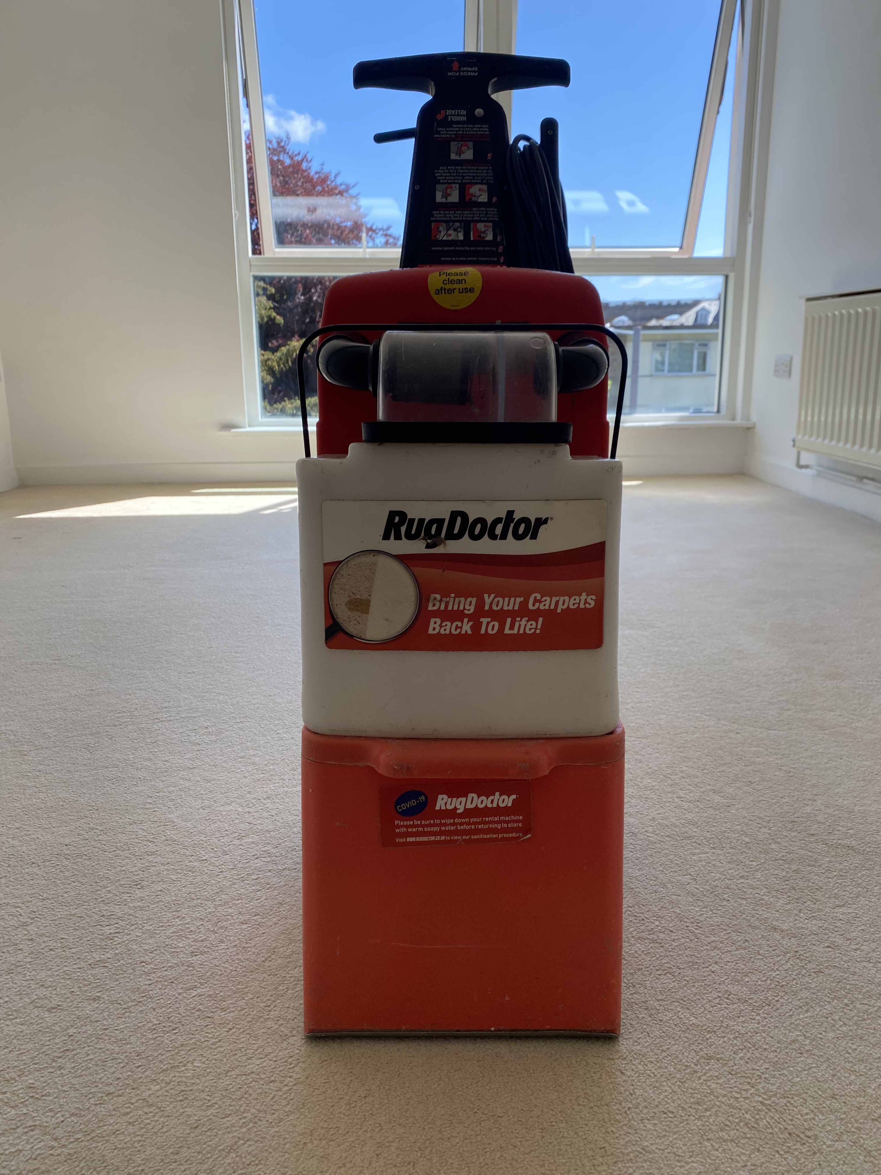 Review of Hiring a Rug Doctor Carpet Cleaner